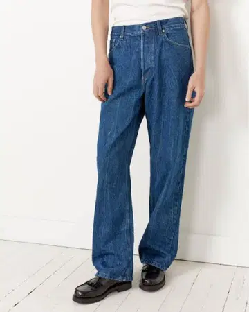 Dries van noten 마블 데님 PINE