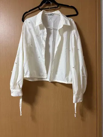 millebonheur 펄 블라우스(화이트)