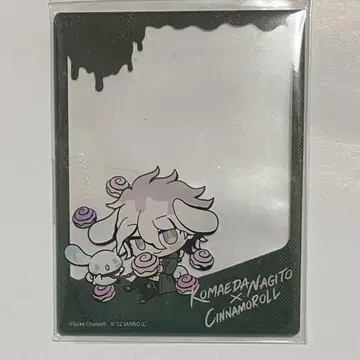 단간론파 산리오 콜라보 아크릴 카드 클리어 카드 코마에 나기토