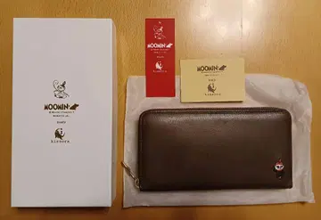 한정판 kissora 무민 자수 라운드 롱 지갑 장지갑 리틀 미