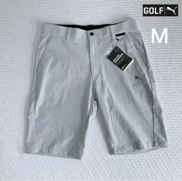 푸마 골프 [M] 4WAY 스트레치 메탈릭 PUMA 캣 하프 팬츠