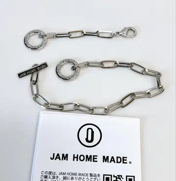 JAM HOME MADE 실버 체인 팔찌 발찌 2way