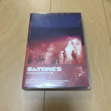 SixTONES 관성 법칙 블루레이