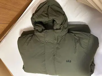 GAP 다운 자켓 M 올리브 그린