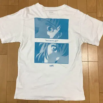 Xgirl 엑스걸 에반게리온 아야나미 레이 신지 반팔 티셔츠