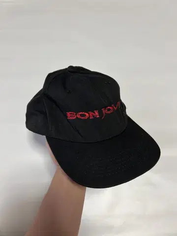 레어 Bon Jovi CAP Fuji 씨 착용