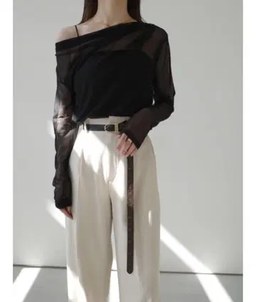 드레이프 디자인 시어 탑