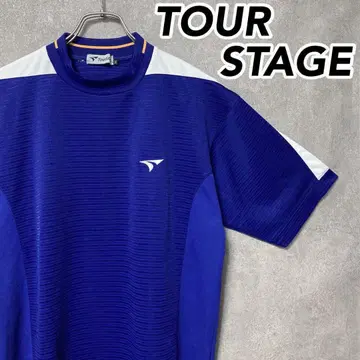 TOURSTAGE 투어 스테이지 원포인트 로고 모크넥 의류