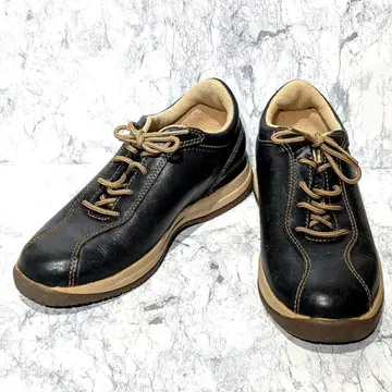 락포트 가죽 신발 블랙 23cm