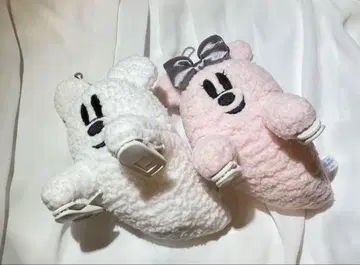 디즈니 할로윈 어깨에 앉은 유령 미키 미니 페어 디즈니랜드