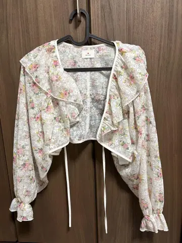 merry Jenny 멜리 제니 flower 프릴 볼레로 꽃무늬 플라워