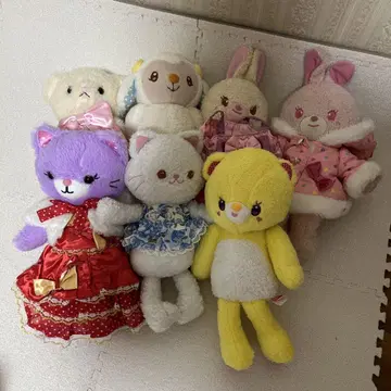 마더 가든 봉제 인형과 의상 세트
