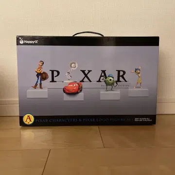 Pixar Happy 복권 A상 픽사 캐릭터 & 로고 피규어 세트