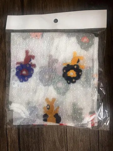 간사이 엑스포 얏쿠얏쿠 레이스 백 멀티 컬러 에코백