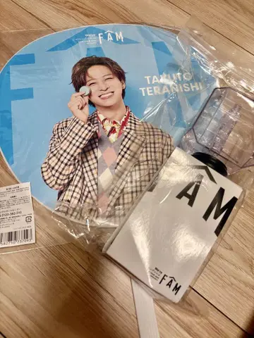테라니 타쿠토 FAM 부채와 응원봉 timelesz