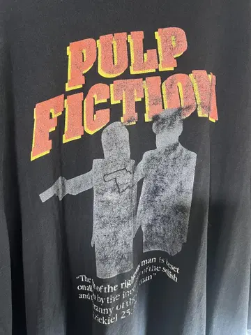 PULP FICTION 티셔츠 구제 의류