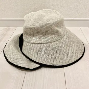 MARUFUKU 시원함 챙 와이드 UV 메쉬 L 베이지
