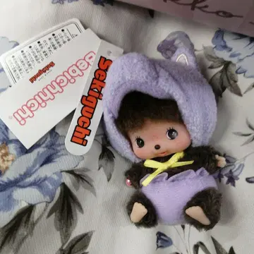 몬치치 애니마루 베비치 고양이 세키구치 키체인 베비치