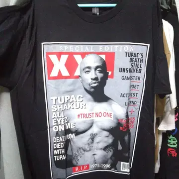 TUPAC 티셔츠 L 사이즈