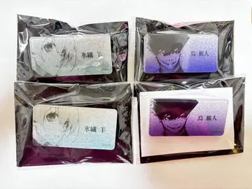 블루 록 블루 록 전시회 네임 배지 B 히요리 카마타 카라스노 4개 세트