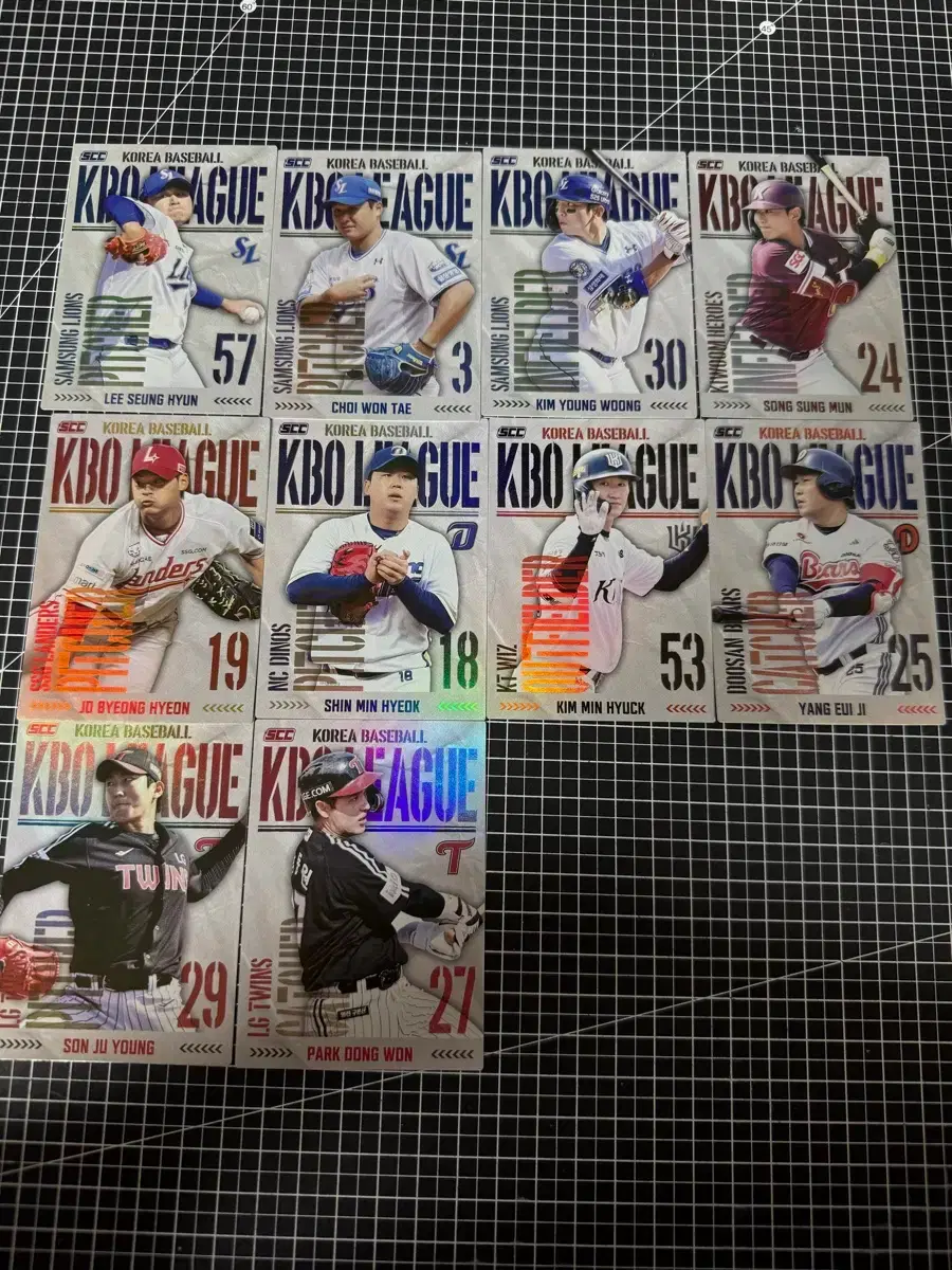 2025 KBO poca hologram card
