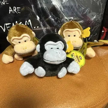 고리라 플라자 봉제 인형 3종 세트