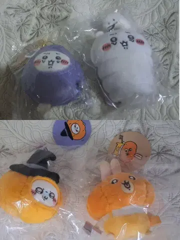 치이카와&토끼&모몽가 마스코트 4종 세트