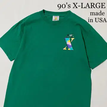 90's X-LARGE 엑스라지 USA제 프린트 티셔츠 M
