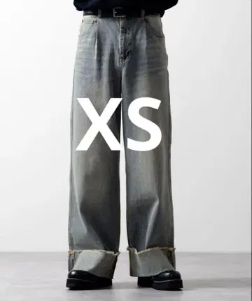 묶음 판매 CLEL 롤업 데님
