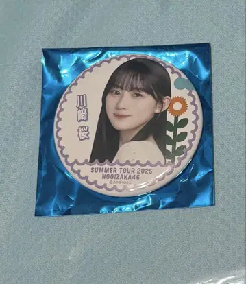 노기자카46 한여름의 전국 투어 2025 가와사키 벚꽃 개별 랜덤 캔뱃지