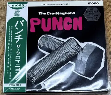 미개봉 새상품 The Cro-Magnons PUNCH 초회 자켓 사양