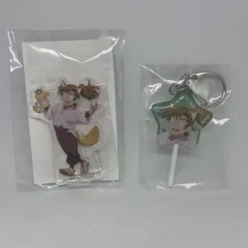 닌자 타마란타로 젠포지 이사쿠 난자 캔디 키링 미니 아크릴 스타