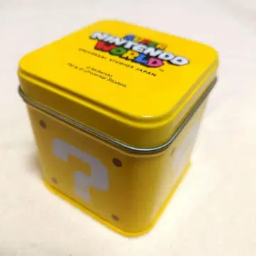 SUPER NINTENDO WORLD USJ 피규어 캔 마리오