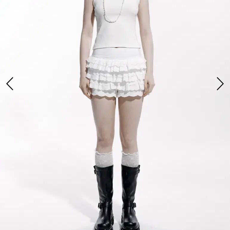 スカート ROUGHNECK Lace Tutu Pants Skirt White MUSINSA | ROUGHNECK Lace Tutu Pants Skirt White