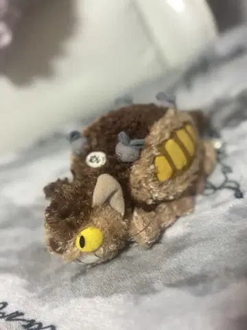 지브리 고양이 버스 네코바스 봉제 인형 레트로