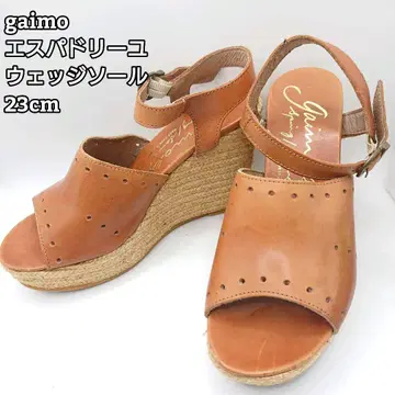 gaimo 에스파드리유 웨지솔 샌들 36 23cm
