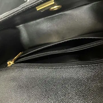블랙 포멀 백 합성 피혁