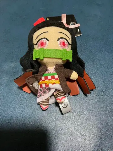 귀멸의 칼날 네즈코마스코트 키체인 USJ 유니버셜 한정판 봉제 인형