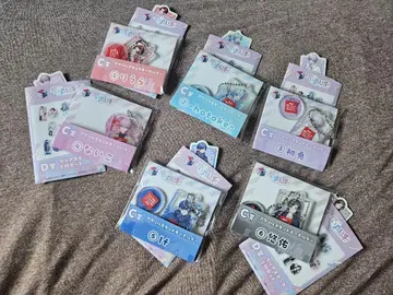 이레이스 복권 아크링 키링 & 스티커 세트