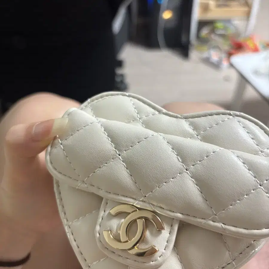 Chanel Heart Bag on Bunjang Global Site.