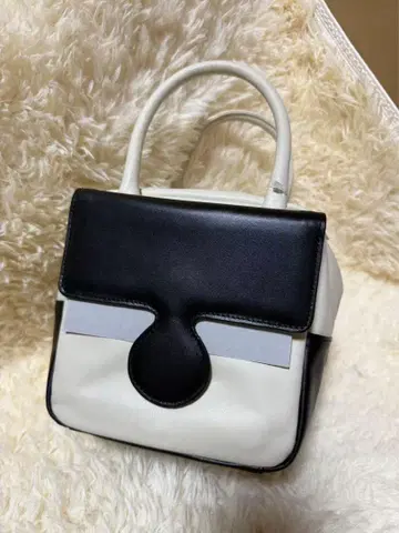 미사용 새상품 피에르 가르뎅(pierre cardin) 퍼즐 미니 토트백