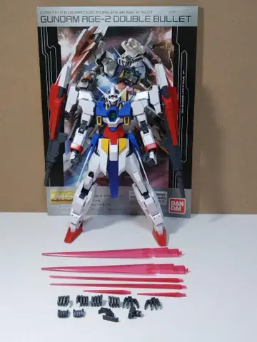 MG 1/100 건담 AGE-2 더블 배렛  기본 조립  완제품