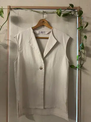 린넨 팬츠 셋업 M 베스트 팬츠 L