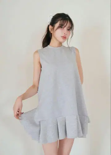 랜덤 프릴 분또 미니 원피스 다리치