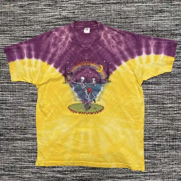 90년대 USA제 싱글 스티치 GRATEFUL DEAD 타이다이 T XL