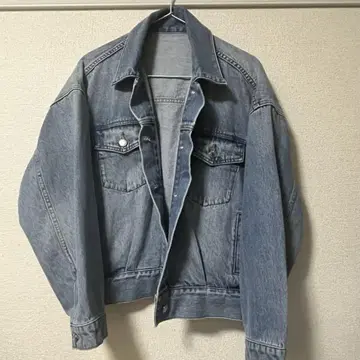 JIMWAG 숏 봄 데님 자켓