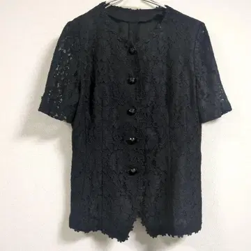 13호 도쿄 소와르 BENIR 전체 레이스 노카라 자켓 빅 사이즈