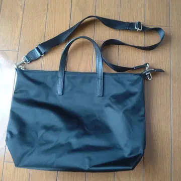 russet tokyo 클라우즈 나일론 2way 토트백 블랙