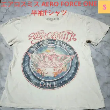 AEROSMITH 에어로스미스 AERO FORCE ONE 반팔 티셔츠 S