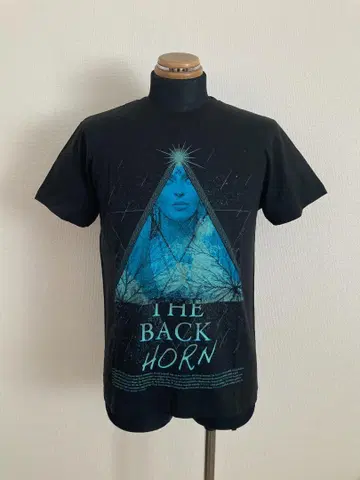 THE BACK HORN 투어 티셔츠 S 사이즈 바쿠혼